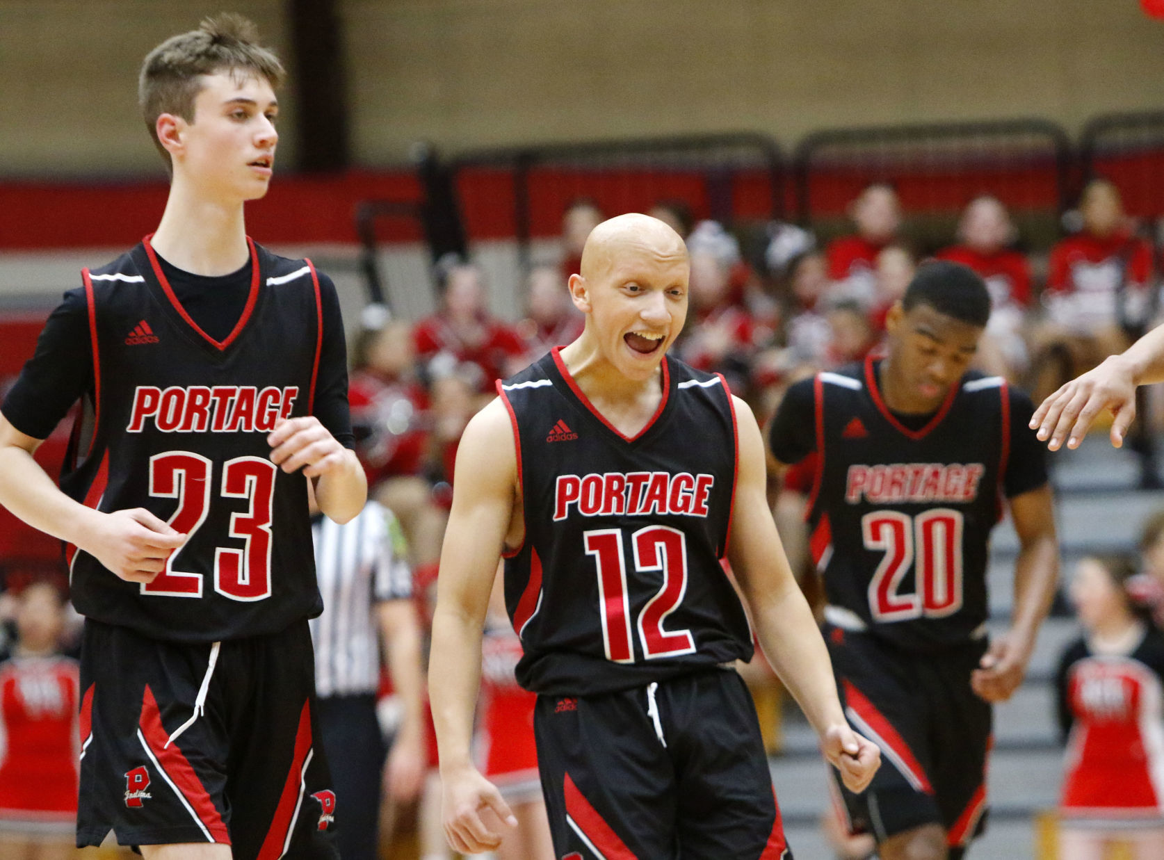 Portage at Munster boys basketball
